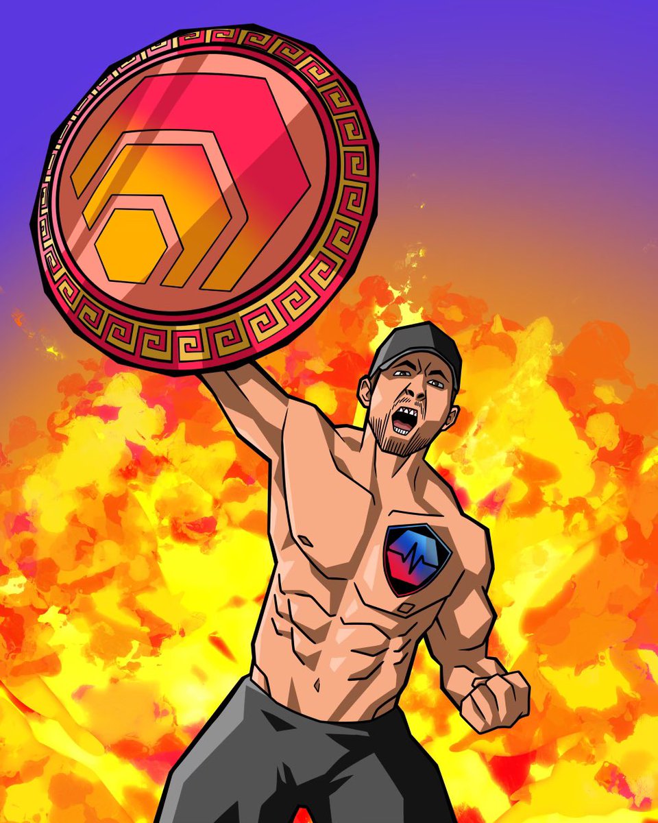 GymRatCrypto's tweet photo. Omg people are so nice! This was just sent to me! I can’t believe how fortunate I am to be apart of this community. #hexicans are so talented! https://t.co/HElJfO7YvX