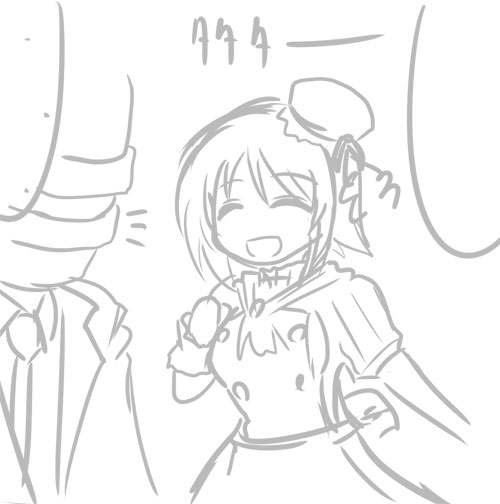 進捗:かな子ちゃん漫画描いています。 