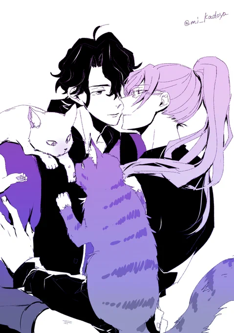 🐯🌸🐈🐈 