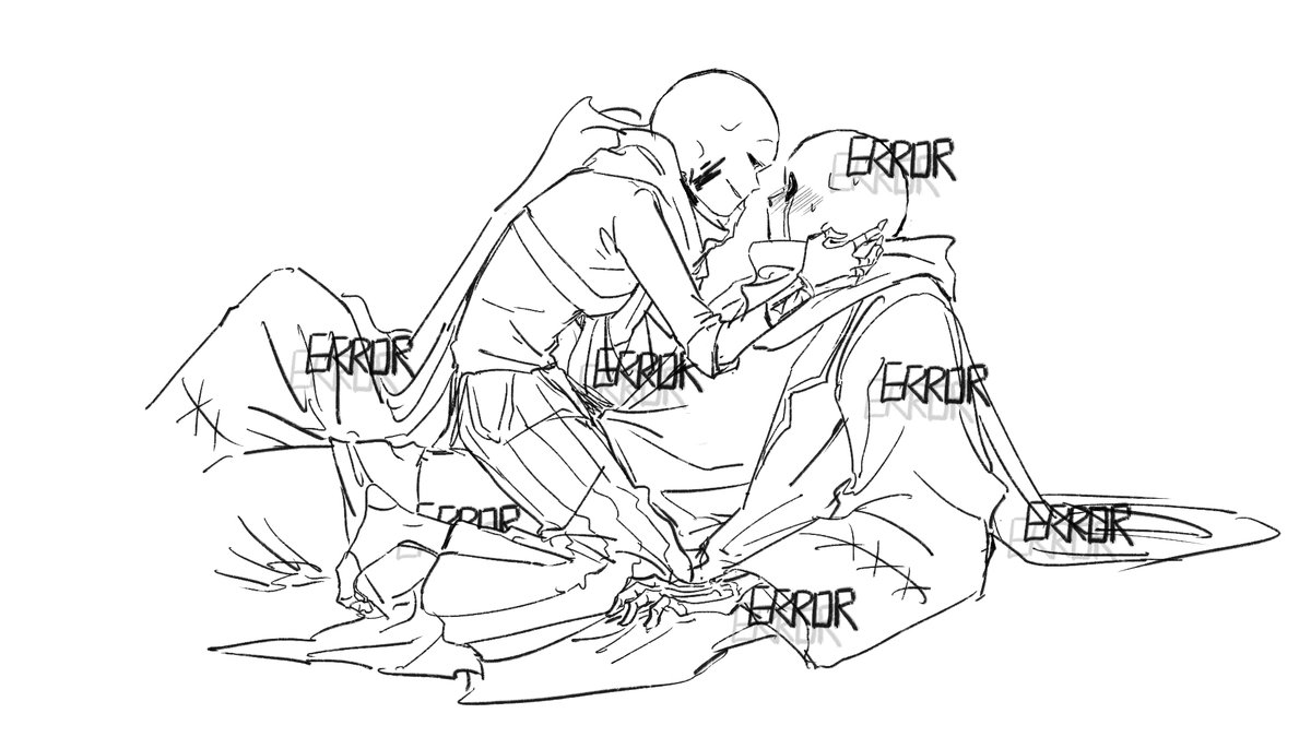 #ErrorInk ⚠️NSFW慎⚠️潦草摸了嗯