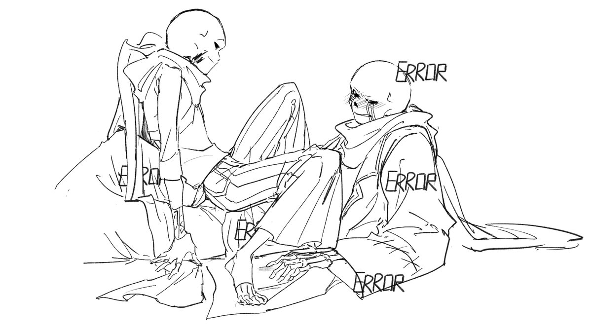 Level_8_'s tweet photo. #ErrorInk ⚠️NSFW慎⚠️潦草摸了嗯 https://t.co/x5VWnkshFO