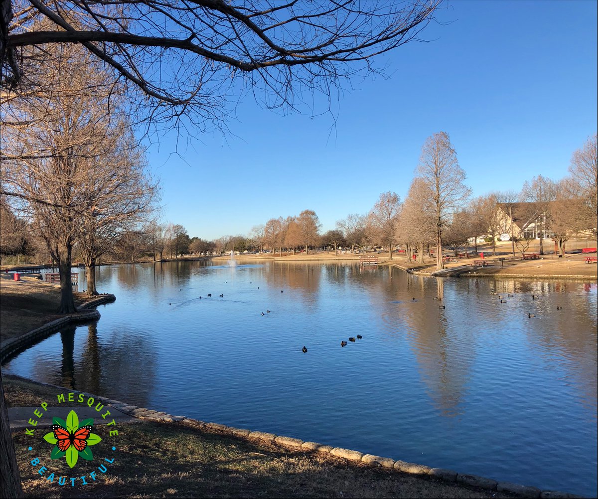 It's a mild and early Tuesday morning in Mesquite, Texas - this is City Lake Park!

#kmbmesquitetx
#cleancityinitiative  
#TogetherMakingABetterMesquite
#KeepMesquiteBeautiful