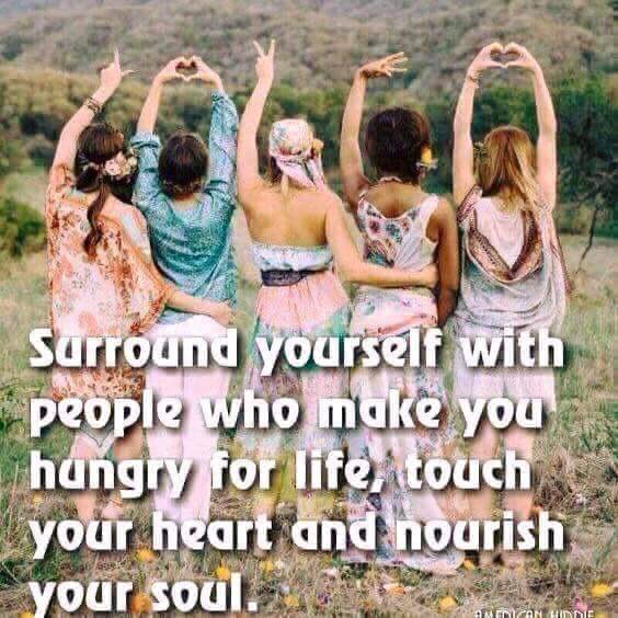 Surround yourself… 

Surround yourself with individuals who you: 

TRUST implicitly 
RESPECT because they are imperfect
INVEST in you, and you in them
BELONG to the cause of goodness
ACCOUNTABLE to a higher purpose
LEAD with integrity and honesty.

Surround yourself…