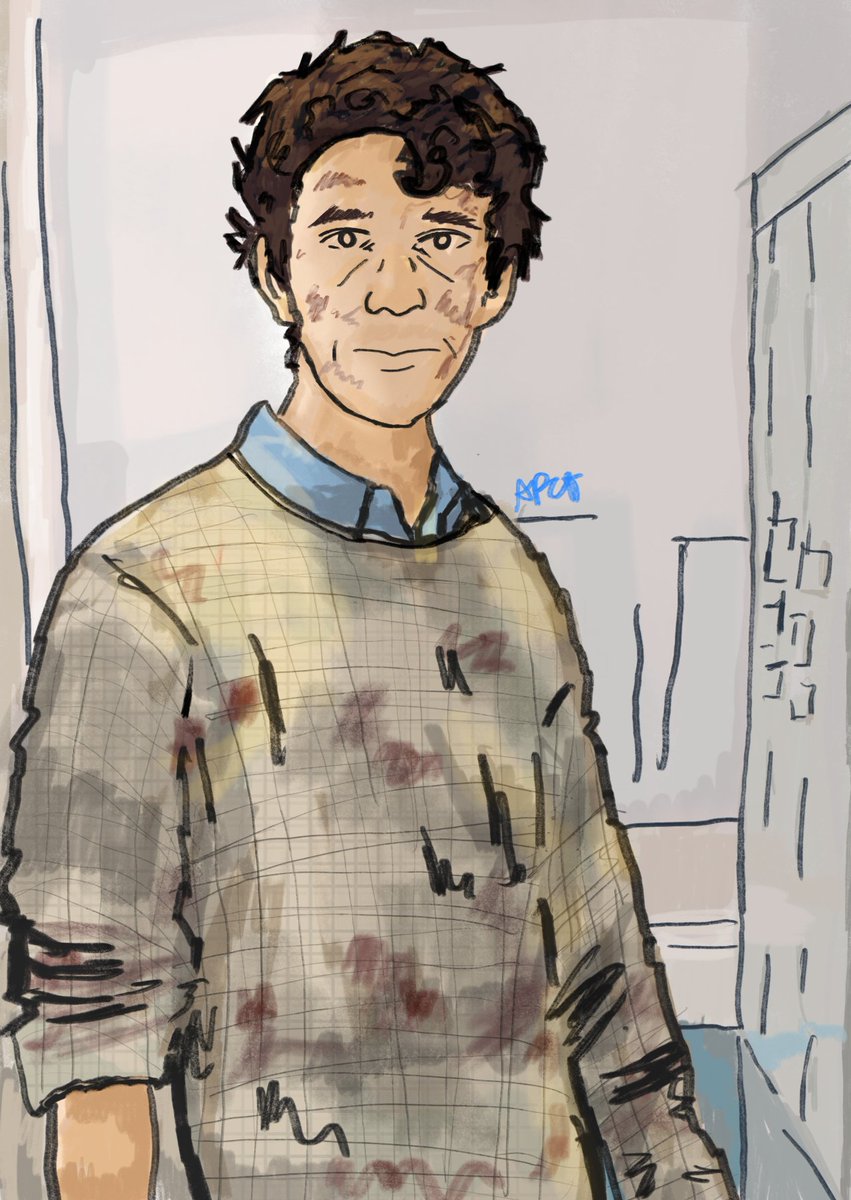 doodlebens's tweet photo. #32 #BenWhishaw #ThisIsGoingToHurt v excited for it later !! https://t.co/2ZNeHpuyX0