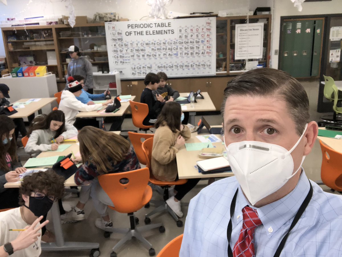You might be surprised to hear I subbed in science today, but don’t be. I do this periodically. #dpm67