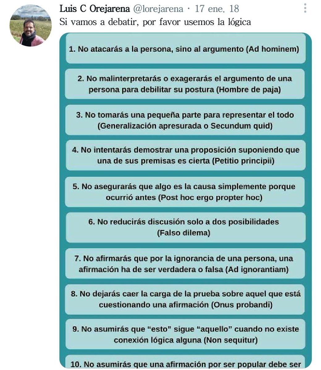 KaguyaShinigami's tweet photo. Los 10 mandamientos para los espacios 😁
@jayduarted @Viviolave1 @alaskacaicedo
#Rotelo 😁👍🏽 https://t.co/wo23TbYqnk