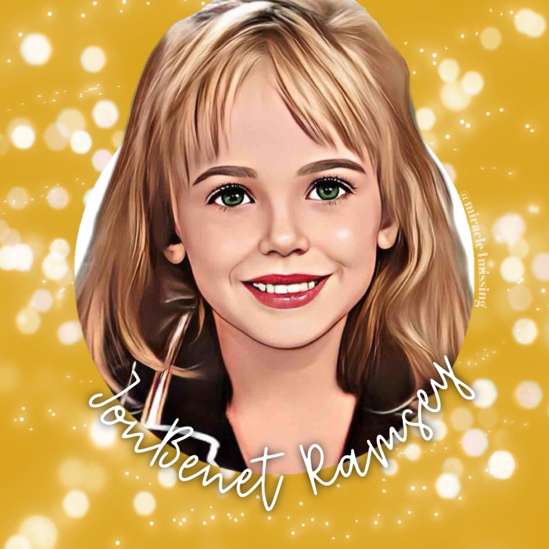 I wonder who you’d be today. #JonBenét Patricia Ramsey. You’d be starting your 30s. No doubt as beautiful as you always were, maybe even have children of your own. Life is implicitly cruel at times I wish justice was served. May you rest in peace. 

#JonBenétRamsey #memorial