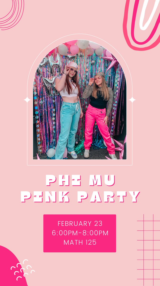 Here are some exciting events coming up! If you want to know more about our sisterhood, please come see us at any of these events!