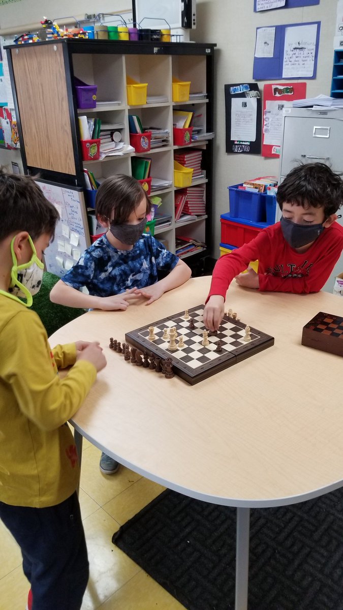 Our sparkling students earned a special "Friends and Fun Gametime" last week. It's remarkable how many skills and concepts can be explored when playing strategy and logic games with peers! #dmheights