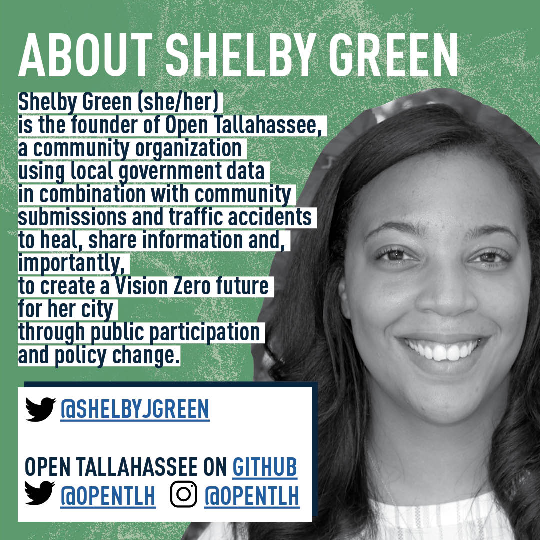 OpenEnviroData's tweet image. Today we&apos;re highlighting @shelbyjgreen &apos;s episode on #DataDialoguesPodcast. Listen at ow.ly/9iU750HPzBc to hear about her work towards making #Data more open for #Tallahassee traffic mapping 🚙