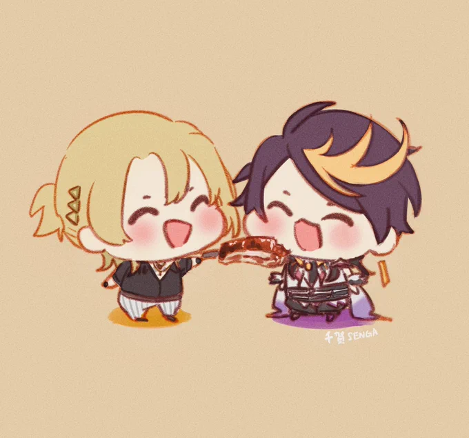 Ribs💛💜
#drawluca #YaminoArt 
