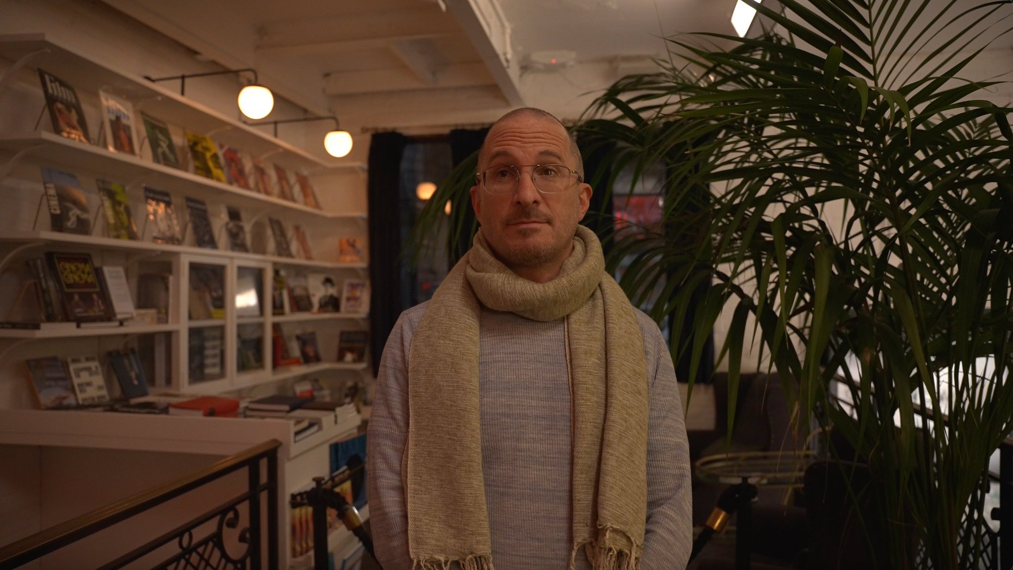 Happy birthday to Darren Aronofsky, seen here stopping by our bookstore  