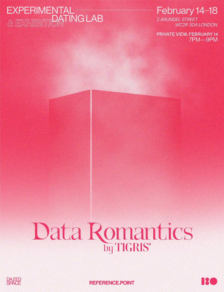 csm_news's tweet image. Data Romantics ❤️ by @csmgraphics 2021 grad @tigrisli is an experimental dating lab and exhibition challenging the conventions of modern dating and investigating the concept of love in a society desensitised and infiltrated by digital culture, 14-18 Feb
dataromantics.love