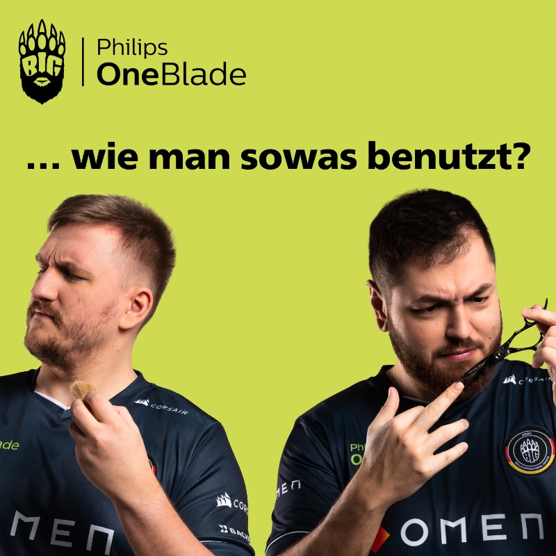BIGCLANgg's tweet photo. ᵂᴱᴿᴮᵁᴺᴳ
BIG-Spieler vs. 🧔? 
Stay tuned! 👀

#TrueToYourCharacter
