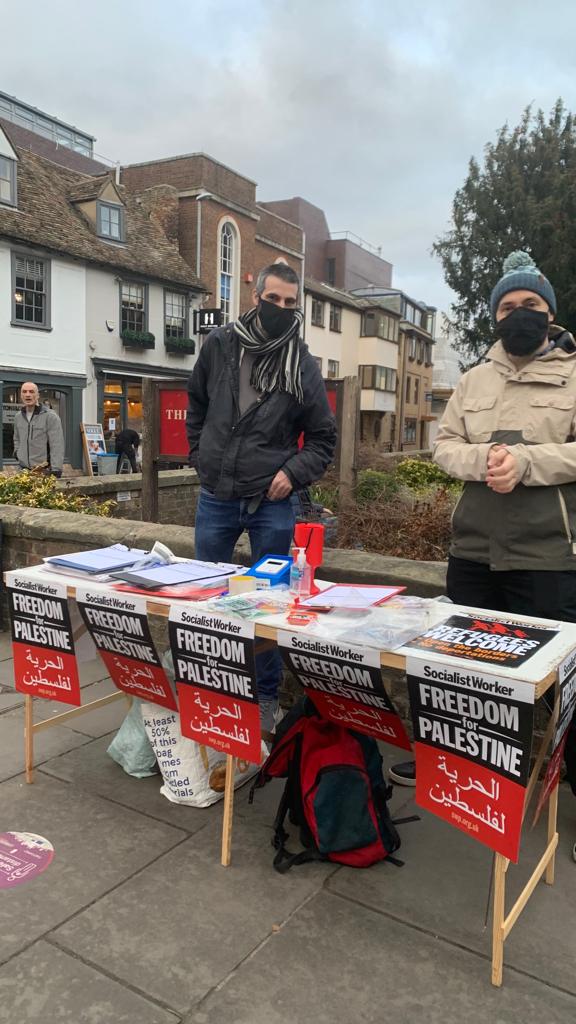 cupalsoc's tweet photo. PALESTINE WILL BE FREE🇵🇸! Representatives from @AmnestyUK, @JVoiceLabour, @speech_on and student societies address the crowd. Join us as we condemn white-washing of crimes against humanity. https://t.co/U8r9gUnCTM