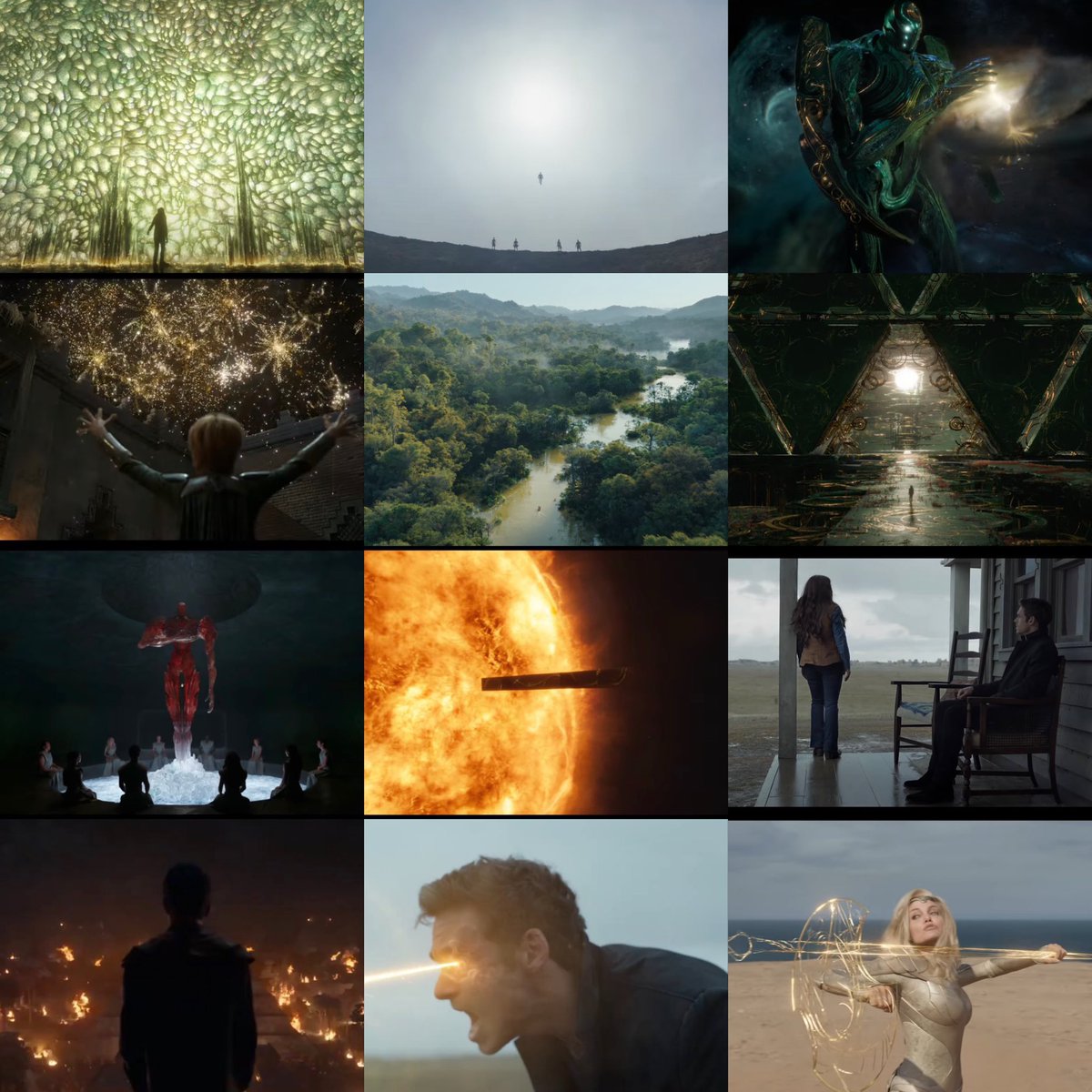 Thanks for the incredible work of all our #vfx artists for creating those beautiful images people loved so much. #blessed #Eternals Onwards ! To the next one :) @weta_digital @ILMVFX @Scanline_VFX @lumapictures @RISE_VFX @futuredeluxe @method_studios