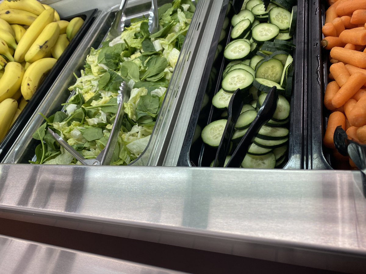 Middle school lunch today:  Sweet N Sour Chicken, Anytimers Munchables, Pulled Pork Sandwich. Not to mention the fruit and vegetable bar. What will you eat?  <a href="/CPSchools/">Crete Public Schools</a>