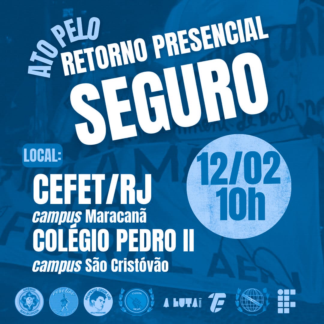 GremioCp2Real's tweet photo. 📢 | EAI, CP2????

⚠️ No dia 12/02 (sábado), estaremos às 10h em R. de São Cristóvão 177, construindo um ato pelo retorno presencial seguro com todos vacinados e seguindo os protocolos!!

🗣️ Você vem?? https://t.co/ltIA5qijal