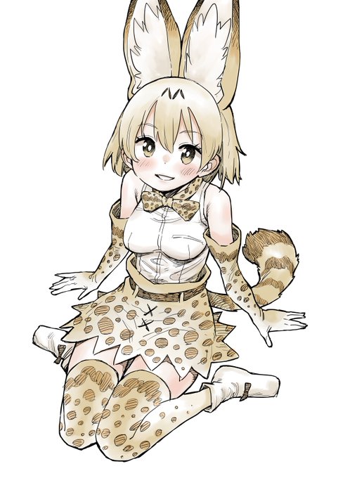 サーバルのtwitterイラスト検索結果