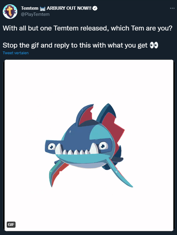 Jebzort's tweet photo. @PlayTemtem As expected https://t.co/ZwyFiaTkcB