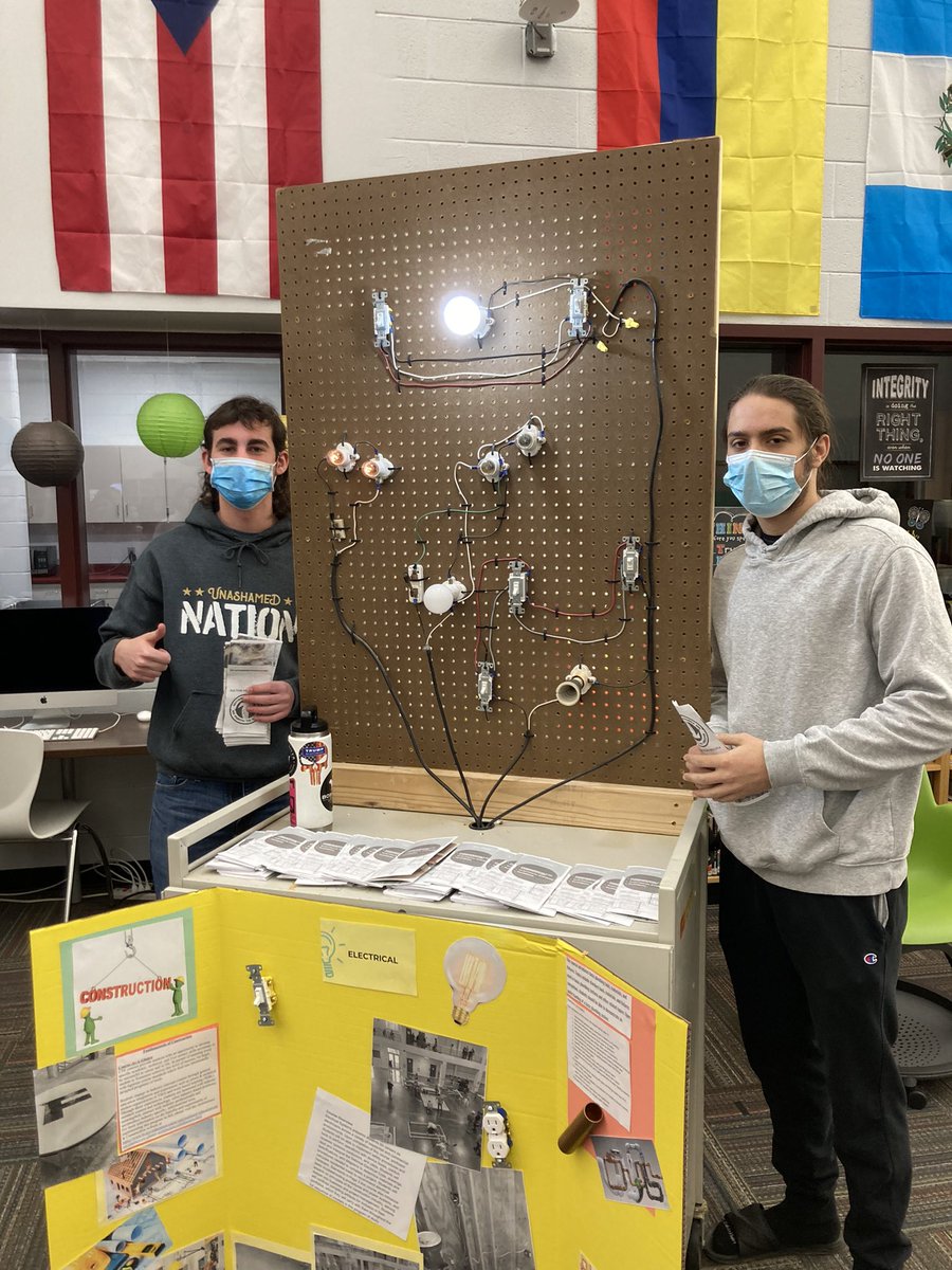 BBrownCounselor's tweet photo. Our pathways prepare students for real-world careers such as public safety, healthcare, business, technology, and construction. #CareerPathwayFair #GoFalcons #CollegeAndCareerReady #CTE https://t.co/ohk5QWqXIe