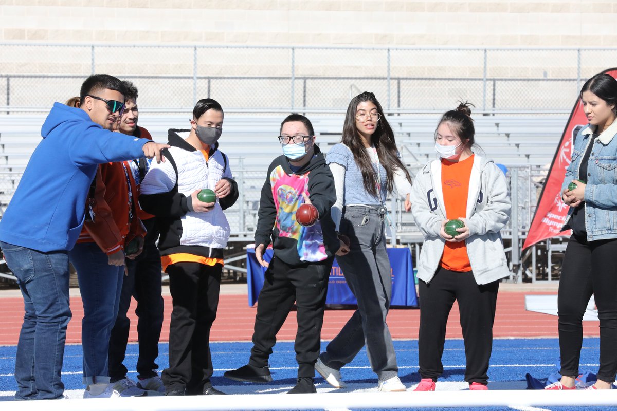 CanutilloISD's tweet photo. United we stand! Canutillo High School was one of 5 area schools recognized as a unified campus selected to host the Special Olympics Unified Bocce Tournament, bringing students together in the spirit of competition. #PlayUnified #BeCanutillo #SpecialOlympics https://t.co/6RZEsX5szo