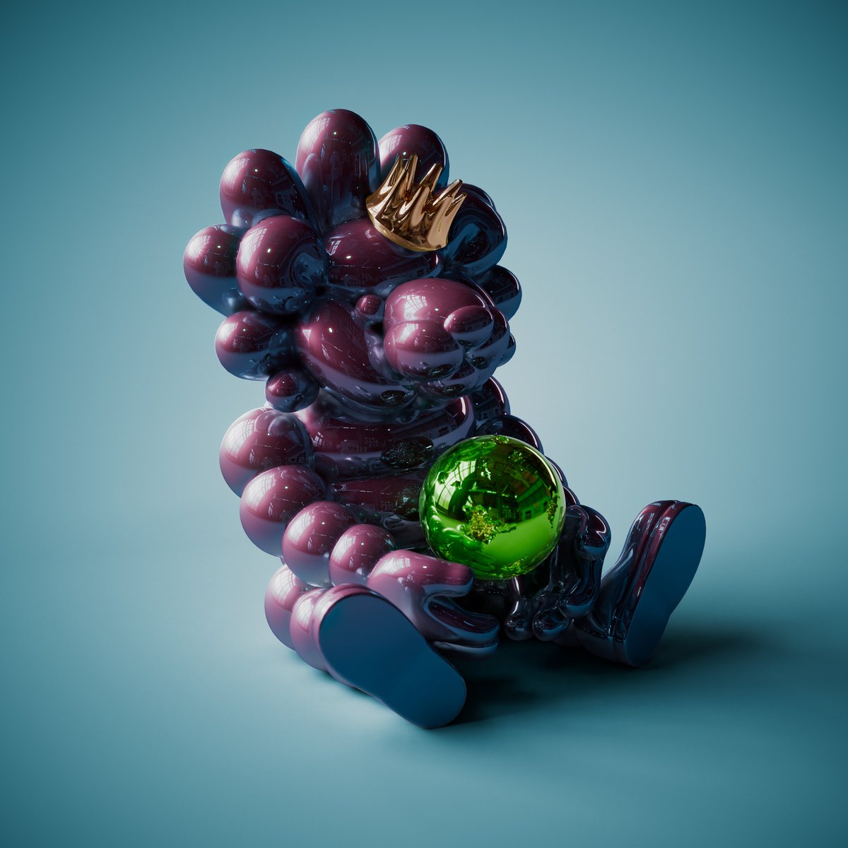 Jeff Koons' son, Ludwig Koons, who has been immersed in art since childhood, has decided to launch his first NFT collection representing his father's world-famous works. 👀