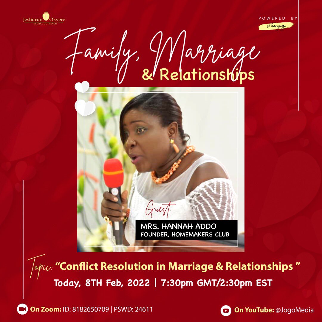 team_jogo's tweet photo. Last night was 🔥🔥🔥🔥🔥 and you don’t want to miss out on tonight as we learn on the topic of conflict resolution in marriage and relationships. Join us and tell a friend to tell a friend to tell a significant other.
#TeamJOGO
#FamilyPrayerAltar
#FMR
#ByTheSpirit https://t.co/FuMLCQJHa9