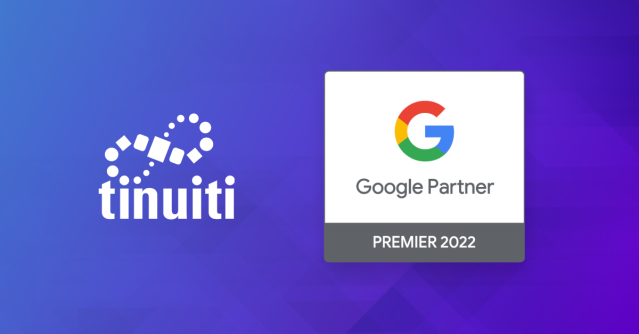 janaped3805's tweet photo. Yet again, @Tinuiti has been named a #GooglePremierPartner, placing us in the top 3% of all #GooglePartners! Learn more below! #performancemarketing https://t.co/kmcxWDgpvB https://t.co/zHOn1FA477
