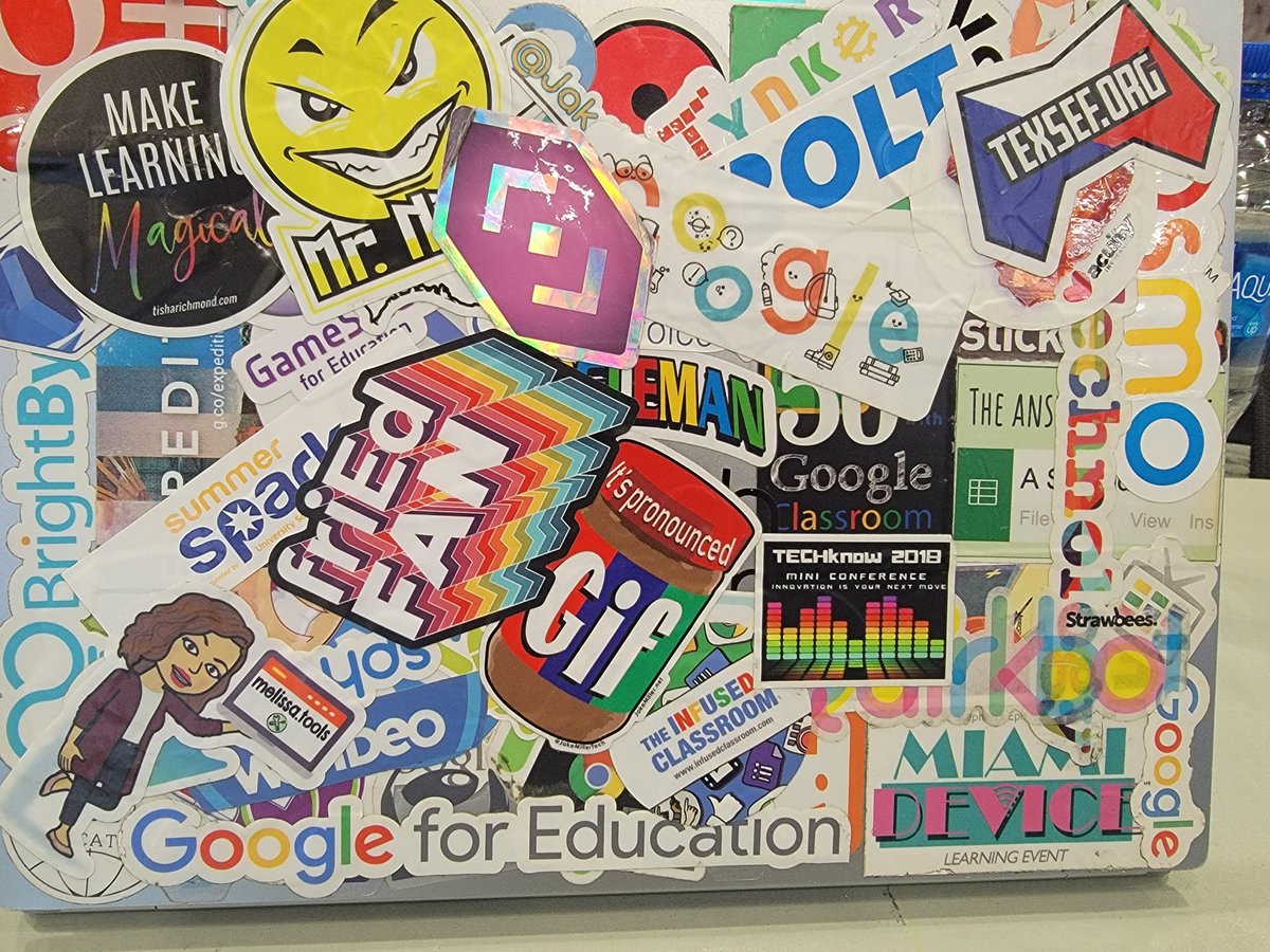 PumpCornFitness's tweet photo. Are you a Fried Fan(@friEdTechAmy)? If not, you need to be!! Stop by room D2(3rd Floor- Elm Fork) and meet the most amazing team of educators who can provide incredible PD opportunities for you! Pick up a sticker while you are here as well! #TCEA #TCEA2022 #tcea22 https://t.co/PeQH9gc1PZ