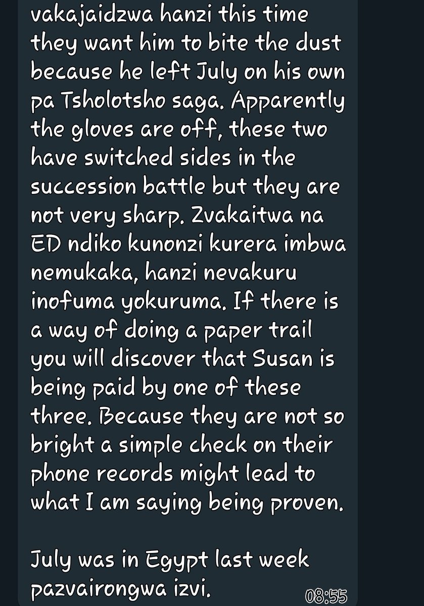 TembaMliswa's tweet photo. As usual I have people who protect me through God. Information always comes out. But fact is vadenha Shumba ende tinopedzerana. https://t.co/XHP3ohlKYx