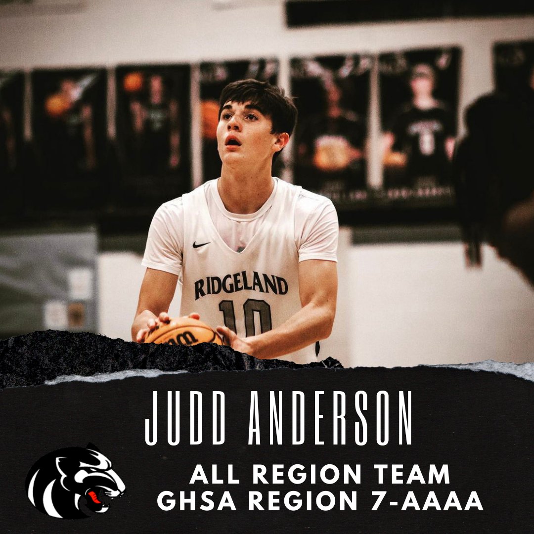 Congratulations to <a href="/JuddAnderson22/">Judd Anderson</a> for being named to the All-Region Team for Region 7-AAAA!