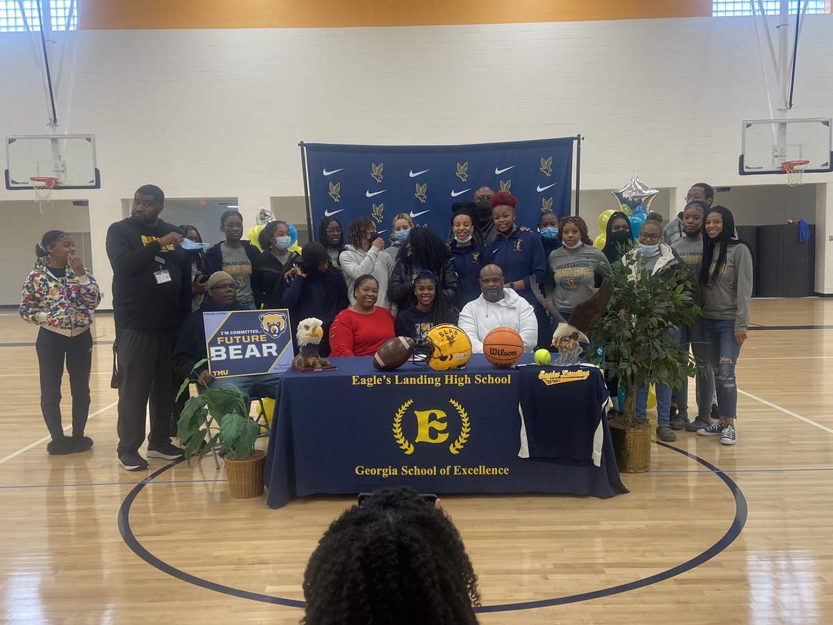 Big Day today for <a href="/AsiaGant9/">Asia Gant</a> <a href="/TmuWBB/">Truett McConnell WBB</a> …. It is official she signed…. And she told me #OMG4EVER I love these types of days #omgstateofmind