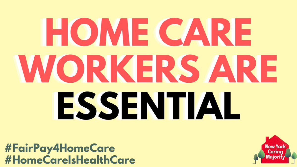 If you need home care but can't find a home care worker because of the shortage, you can’t get out of bed or change position—leading to a host of complications & threats to health. Home care workers are essential & deserve living wages! #HomeCareIsHealthCare #FairPay4HomeCare