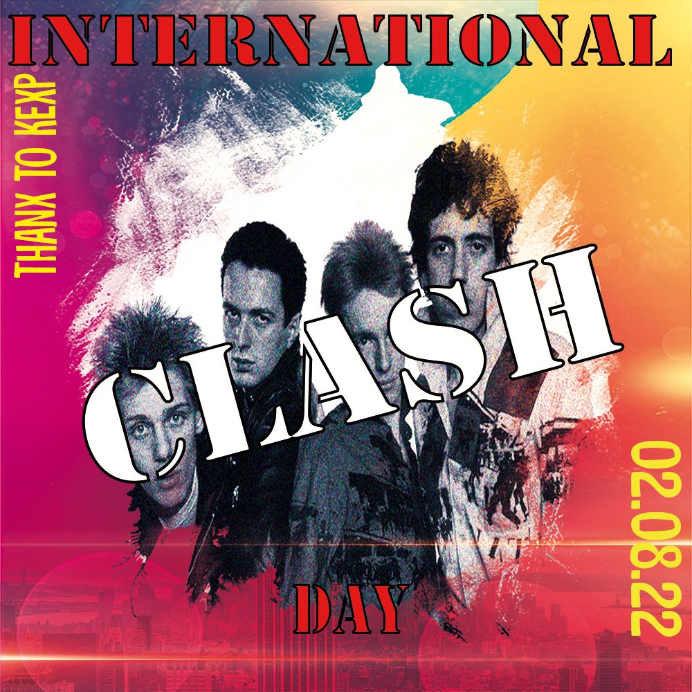BNRGraphics's tweet image. Happy International CLASH day - Just something Idesigned celebrating INTERNAIONAL CLASH DAY #clash #theclash #internationalclashday #kexp #punkrock #joestrummer #mickjones #paulsimenon #topperheadon