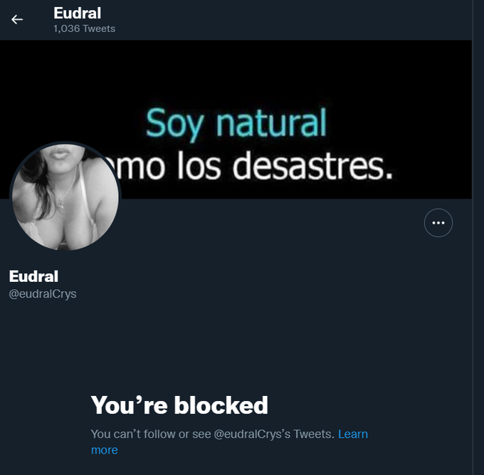 Jajajaja ya me bloque&oacute; la pseudointelectual que no se aguant&oacute; que le diera unas clases en p&uacute;blico...<a href="/tag/vip"class="tags"><span>#vip</span></a><a href="/tag/telegram"class="tags"><span>#telegram</span></a><a href="/tag/telegramgroup"class="tags"><span>#telegramgroup</span></a>