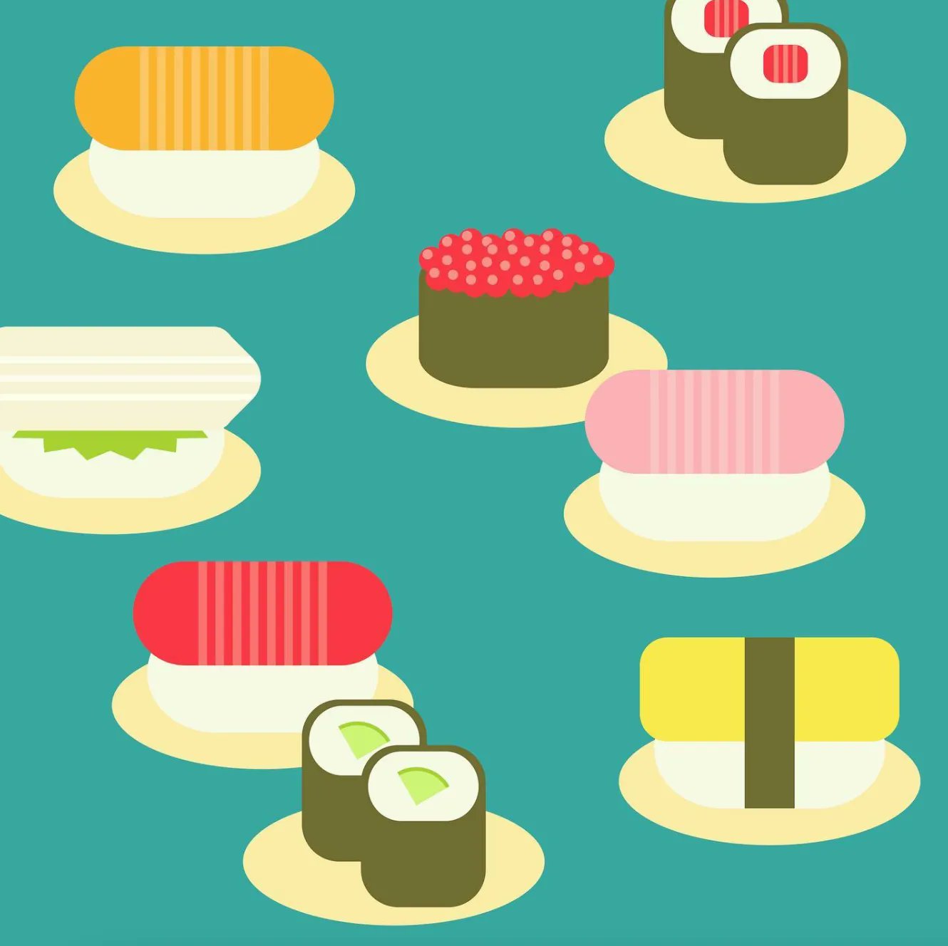 Assembly Graphic Design Art Repost 4009 Design Sushi Party Sushi Sushilovers Sushistagram Sushitime Sushieveryday Sushiforever Sushiparty お寿司 寿司パーティー Illustragram イラストグラム イラスト 好きなもの