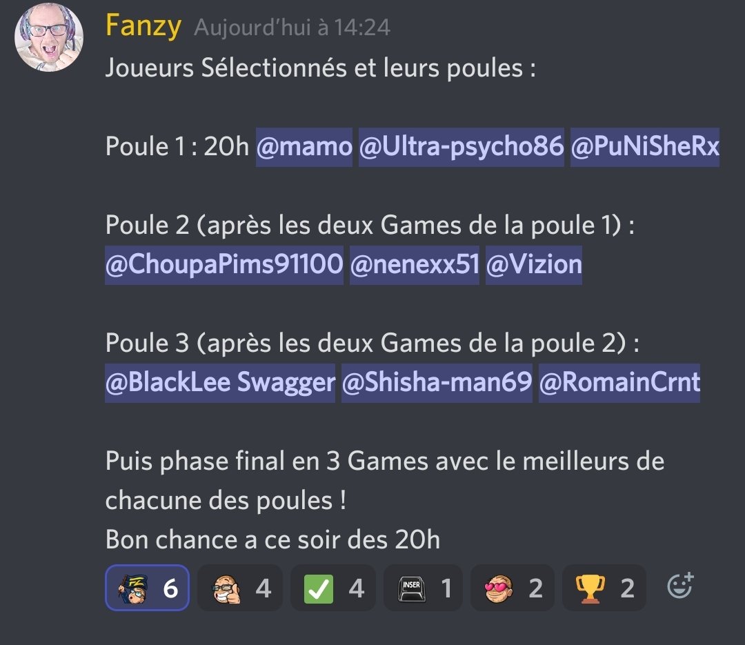 Fanzy971's tweet photo. Comme tous les Mardi je vous propose le #RushRace #KillRace
Le principe !?
9 participants un seul champion à la fin 🥇
Rdv sur ma chaîne Twitch à partir de 20h
👉 https://t.co/hYWTeIeUDr
#WeMakeHistory https://t.co/F4DuX2iW0g