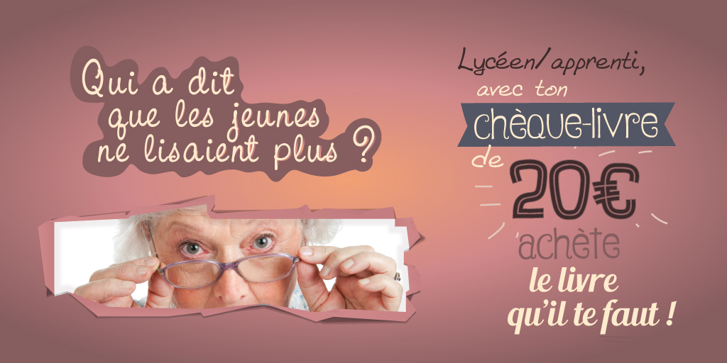 [#Jeunesse] Lycéens, apprentis, attention, vous avez jusqu’au 31 mars pour demander votre #ChèqueLivre 🚨

📚 Pour acheter tout type d’ouvrage auprès des partenaires de la  #NouvelleAquitaine.

#Lecture @InfoJeunesNA @ODMbdx <a href="/Nv_Fest/">Le Nouveau Festival</a> @LibNouvelleAqui

 jeunes.nouvelle-aquitaine.fr/formation/acco…