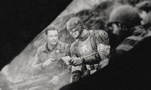 BotStucky's tweet photo. Once they got together at war front Steve and Bucky no longer had a sweetheart living faraway

Still they sometimes wrote letters to each other only to tell about mundane things they both knew or to pour heart on paper, because they knew joy of receiving an unexpected love letter https://t.co/Av9e1mVgNo
