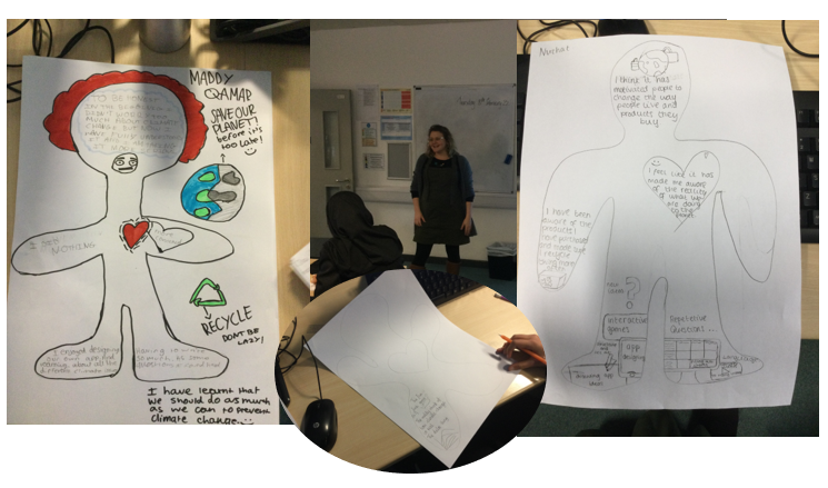 Mrs_ComScience's tweet photo. Dr Dixon came into school today to see how 8U are getting on with the Climate Action project. It was really lovely having her in class and seeing our students helping to develop and feedback about their experiences of the course @AppsforGood #Challney_Girls https://t.co/VNdCg07zo3