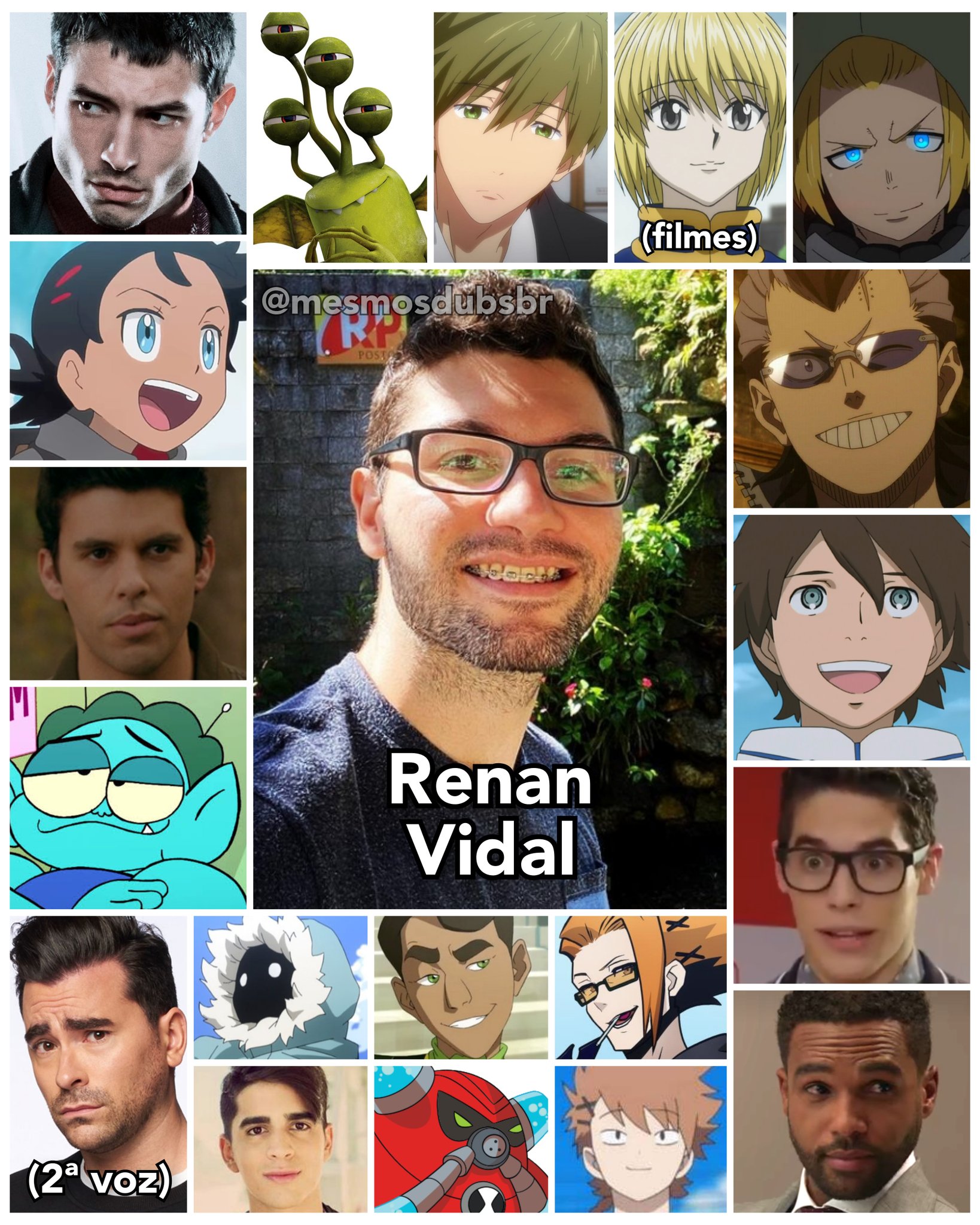 Renan Vidal - Dublador  □ Boku No Hero Academia □ Amino