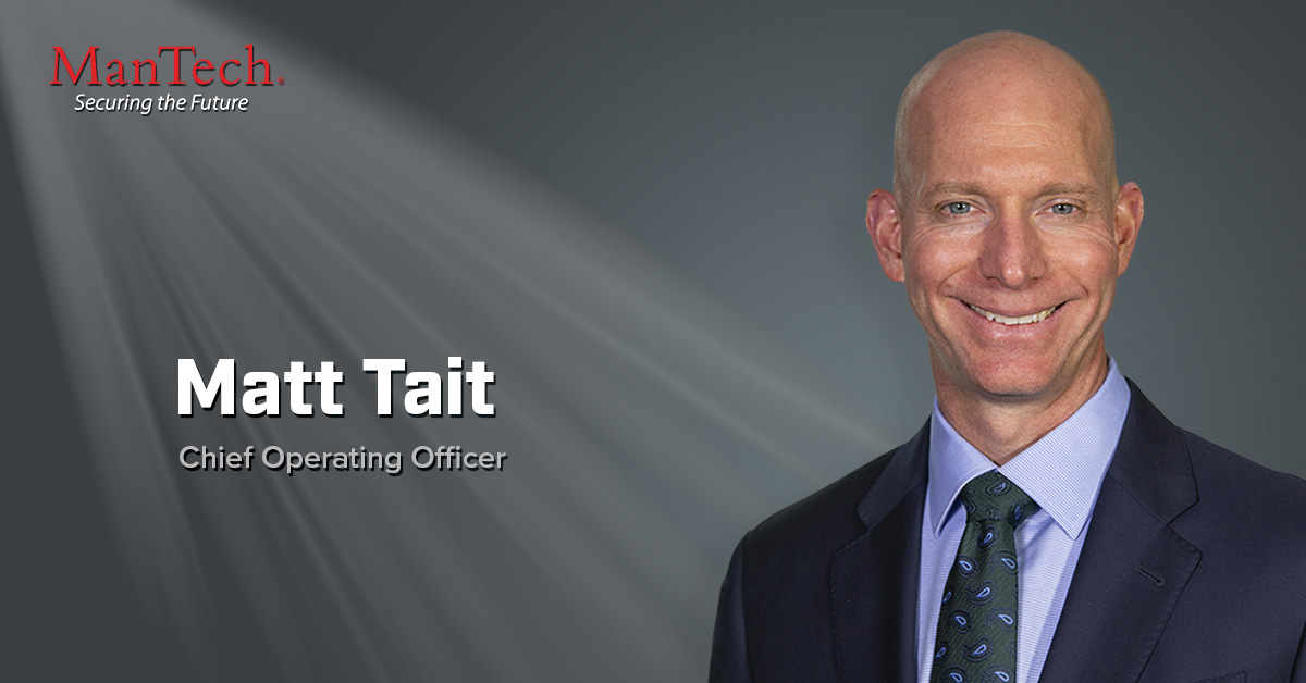 Congratulations to <a href="/MattTaitUSNA/">Matt Tait</a>, ManTech’s Chief Operating Officer, for being named to <a href="/WashingtonExec/">WashingtonExec</a>’s list of 35 Execs to Watch in 2022. 
Read more: washingtonexec.com/2022/02/top-35…