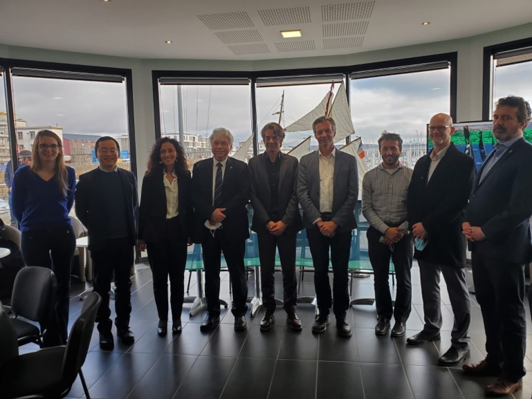 UNOceanDecade's tweet photo. #Live from #OneOceanSummit in #Brest: @IocUnesco , @WMO and @oceanops_goos get together to launch the #OdysseyProject - an endorsed #OceanDecade Action. Stay tuned for much more to come👉https://t.co/IkeVWYN4fw https://t.co/eiR8UzyuAR