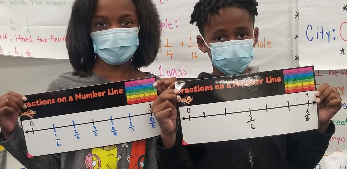 23Steeler's tweet photo. We understood the assignment! Mastering fractions on s number line. @SEstarsR2 https://t.co/EnWUQkNsGi