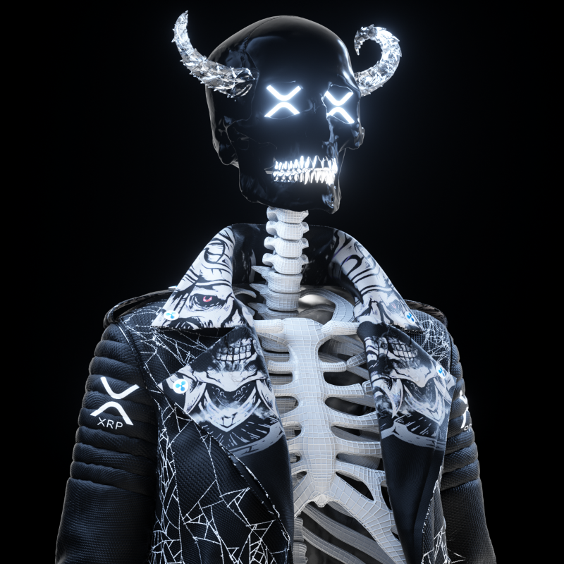 cryptocomnft's tweet photo. Newk3d is a Norwegian 3D artist with a passion for digital art.

His second collection "CRYPTOSKELETONS" are the skeletal crypto gods of the universe, guarding the realms of decentralization and providing profit for their many worshippers.

Sign up and explore the collection now!