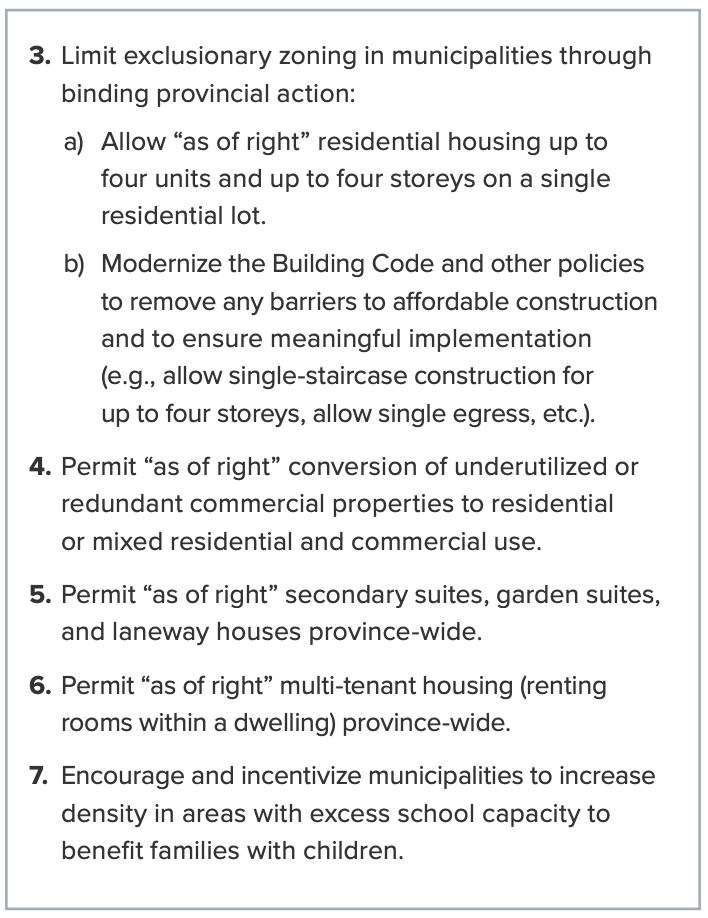 Housing Affordability Task Force Recommendations. Why do we need these changes? So we can hurry up and create more housing in established neighbourhoods where people want to live but have been shut out of the single family home market.