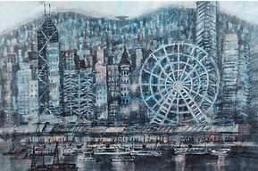 albertccchung1's tweet photo. Lucky Wheel摩天輪
by Ashley Chung 
Ink and Colour on Paper 
65cm H x 101 cm W

Website: 
https://t.co/iwycyzhRZx

#painting #contemporaryart #ContemporaryInkArt #BLINKGallery #BLINKGalleryHongKong #AshleyChung https://t.co/uD1M201Qfv