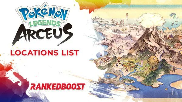 Guides for all Locations in #PokemonLegendsArceus 
rankedboost.com/pokemon-legend…