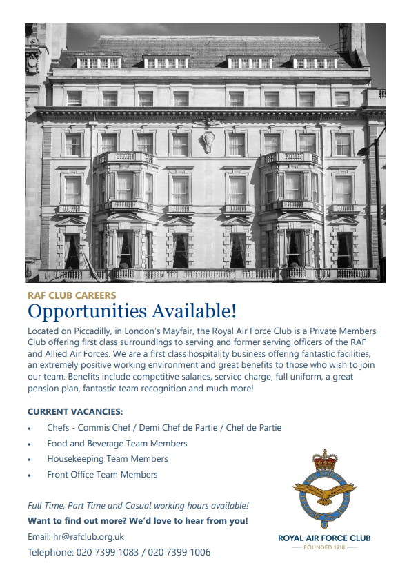 Royal Air Force Club tweet media